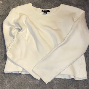 DNKY Yellow Crewneck Sweatshirt